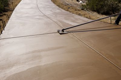 Dry Weather Concrete Pour